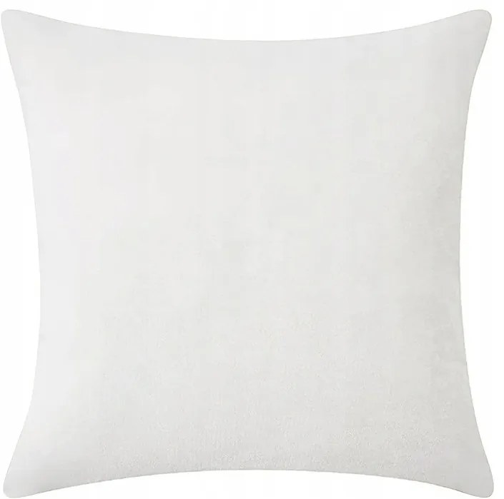 Poszewka dekoracyjna na poduszkę 40x40 miękka velvet krem
