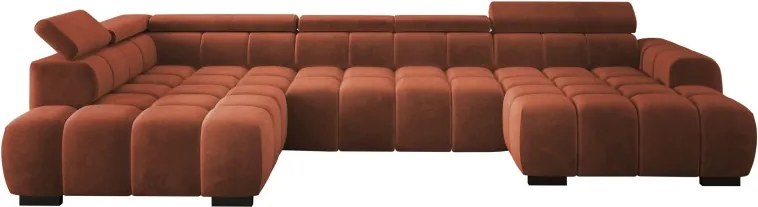 Narożnik BULL XL Lewostronny z elektryczną funkcją regulacji tkanina Salvador 10 WERSAL