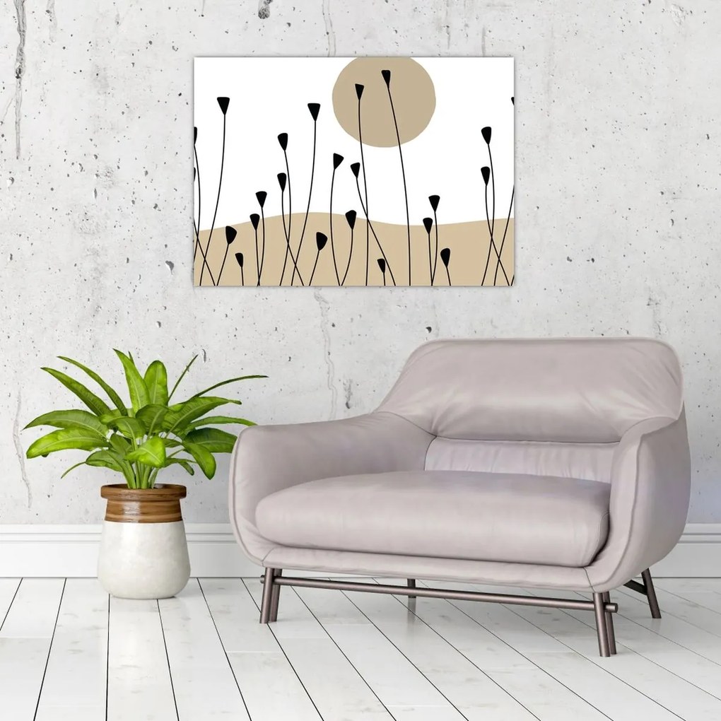 Obraz - Łąka graficzna N⁰2 (70x50 cm)