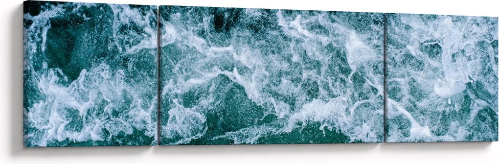 Obraz - Fale oceanu (170x50 cm)