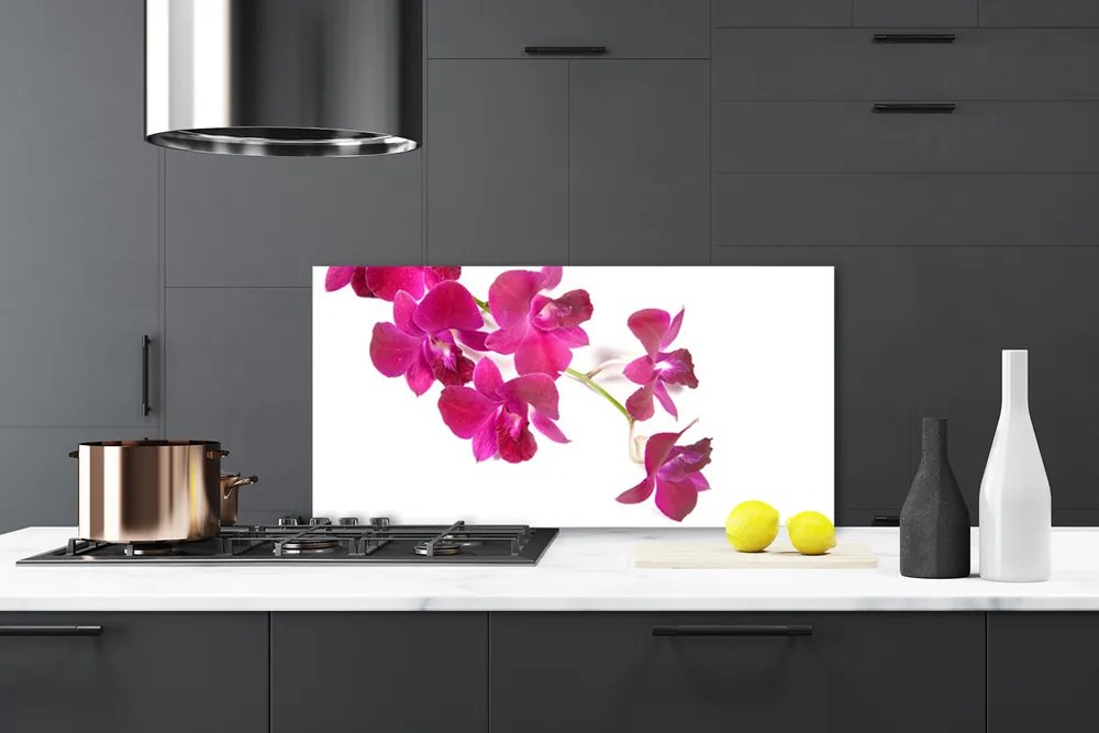 Szkło do Kuchni na Ścianę Wiosenny Powiew Kwiatowy