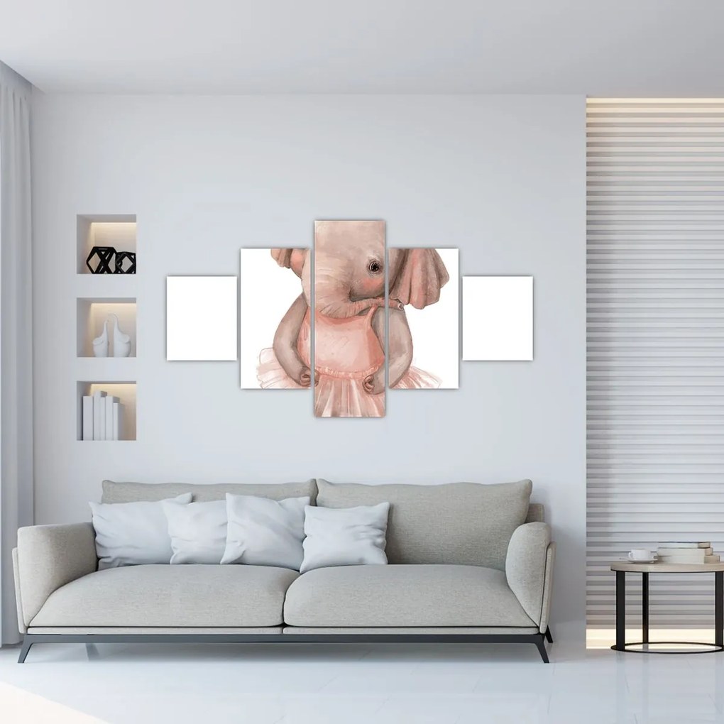 Obraz - Zwierzątko akwarelowe N⁰5 (125x70 cm)