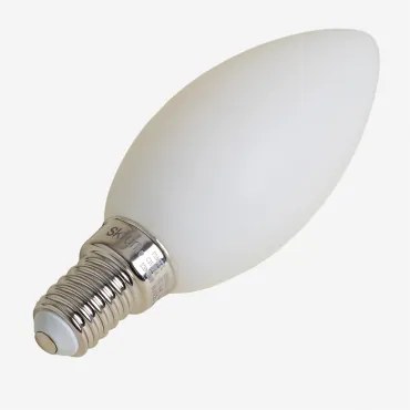Żarówka Led E14 C35 6w Opalowa Biała Ciepła 2800k - Sklum