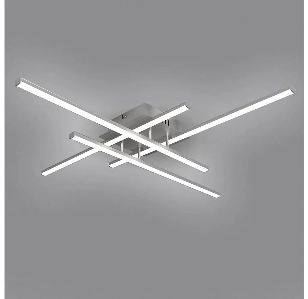Brilagi - Oprawa sufitowa LED STRIPES LED/37W/230V srebrna