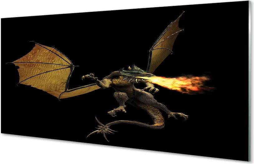 Panel Kuchenny Szklany Atak Ziejącego Smoka