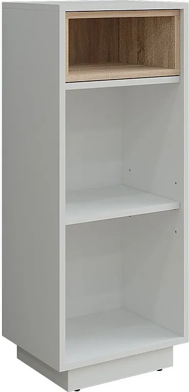 Szafka środkowa biały/sonoma 38x30x93 beatrice