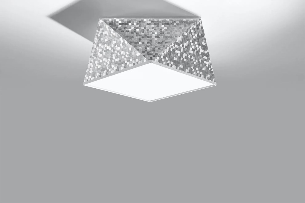 Srebrny plafon geometryczny - EX589-Zavi