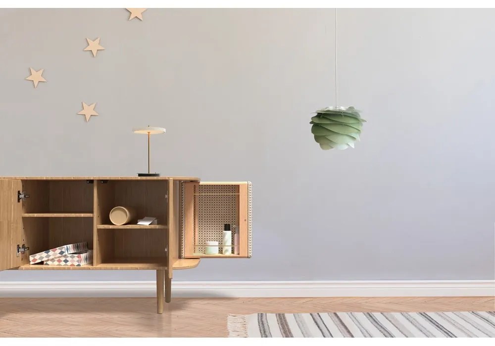 Niska komoda w dekorze dębu 109x75 cm Treasures – UMAGE