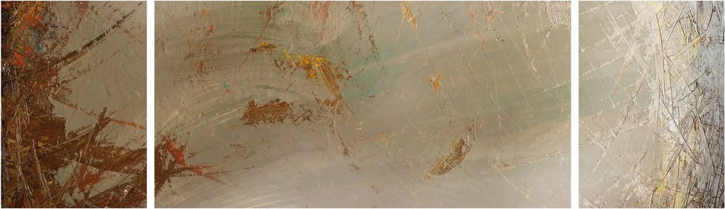 Obraz - Teksturowana abstrakcja (170x50 cm)