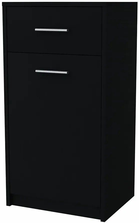 Wysoka komoda czarna S5-T79