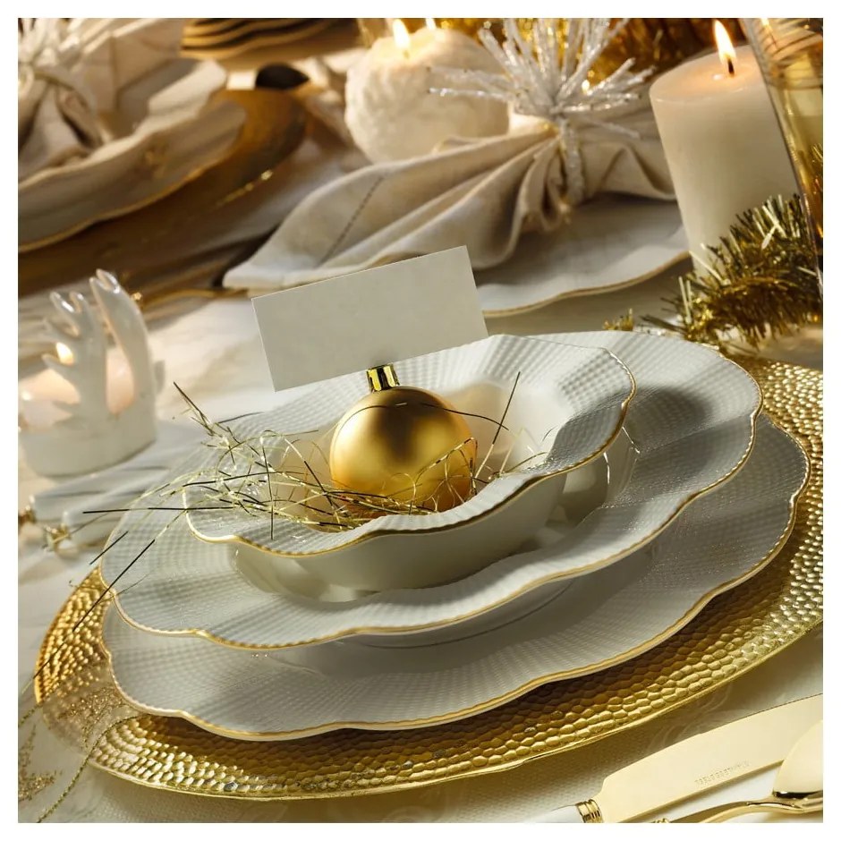 83-częściowy zestaw porcelanowych naczyń Kütahya Porselen Lux