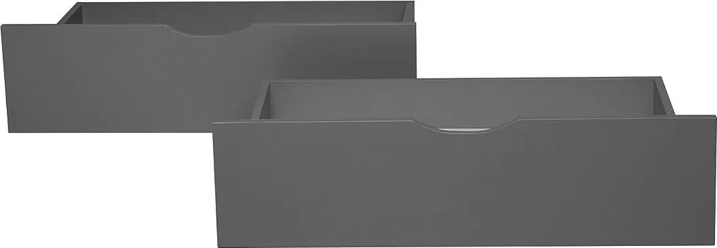 Szuflada pod łóżko 82x53x22 cm szara