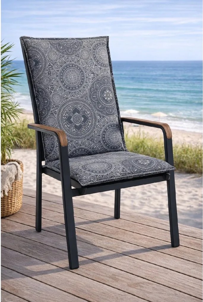 Doppler LYRA 9207 - niska poduszka na krzesło z niskim oparciem