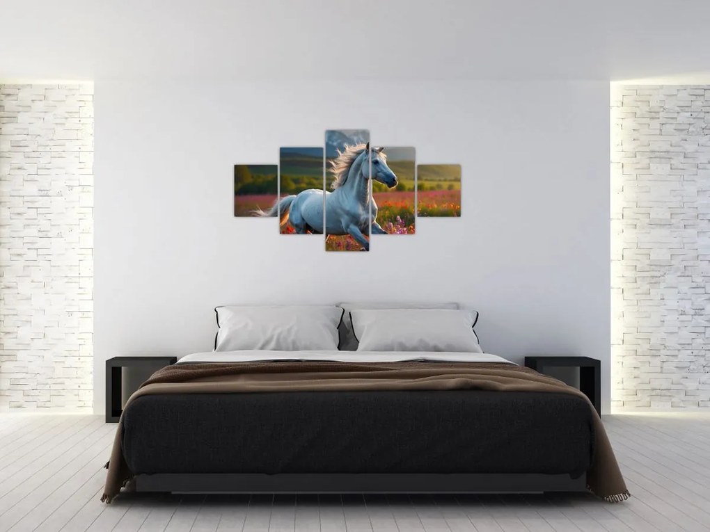 Obraz - Jednorożec (125x70 cm)
