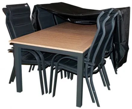 Pokrowiec ochronny na stół 220x100 cm + 6 krzeseł Miami