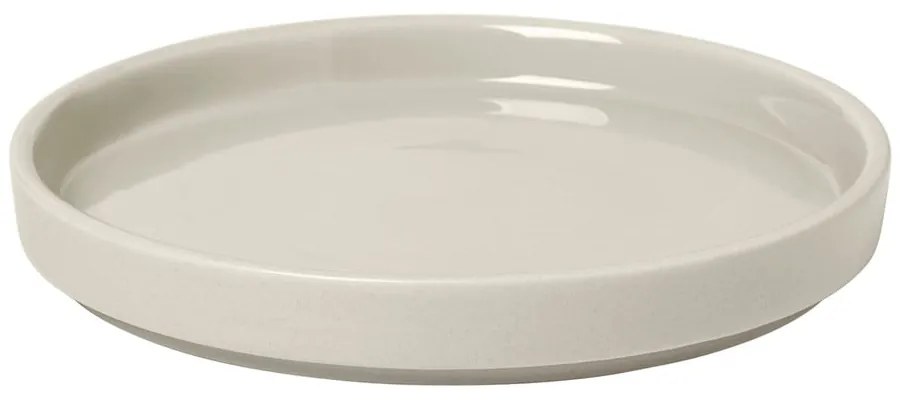 Biały ceramiczny talerz Blomus Pilar, ø 14 cm