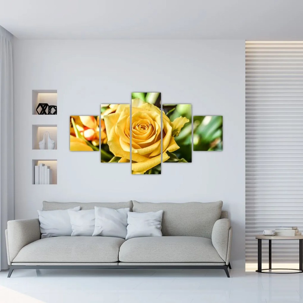 Obraz róży (125x70 cm)