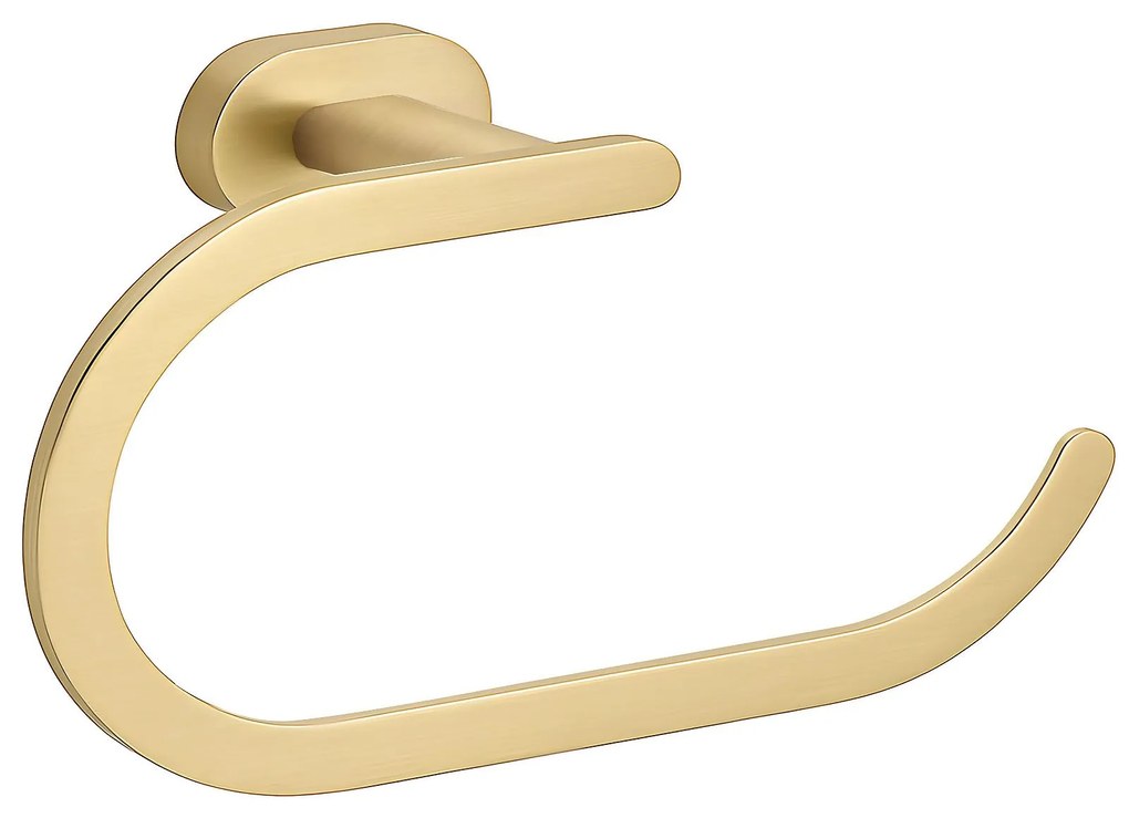 Wieszak łazienkowy RING 110 Til Złoty Szczotkowany