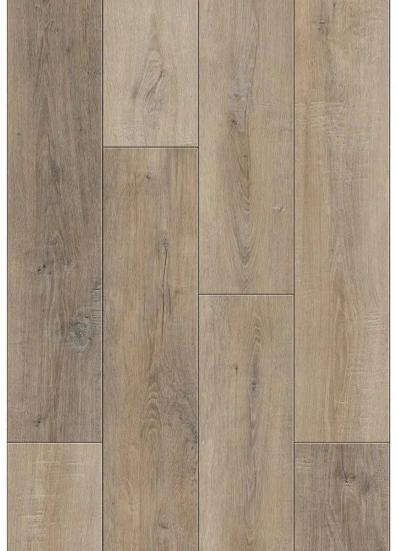 Mexen Casa Grande panele winylowe 1240 x 182 mm SPC 6,5 mm, podkład IXPE 1,5 mm, 4 V-Fuga, Dąb - F1014-1240-182-505-4V1-01