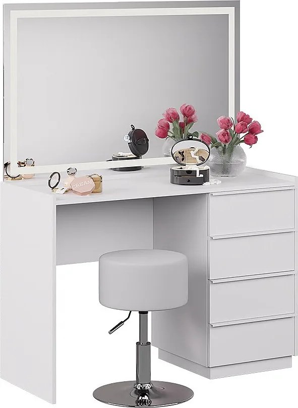 Stół do toalety biały 110x45x77.2 viktoria