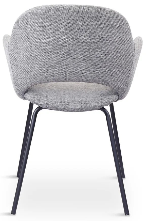 Jasnoszare krzesła zestaw 2 szt. Rowley – Unique Furniture