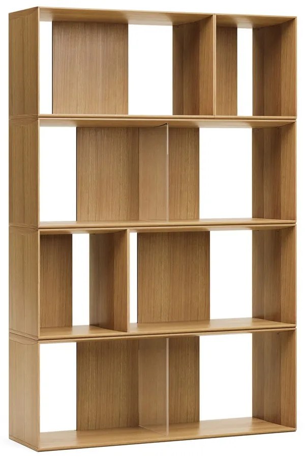 Modułowy system półek w dekorze dębu 6 szt. 101x152 cm Litto – Kave Home