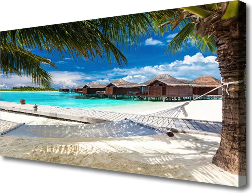 Obraz na płótnie Lazurowe Wybrzeże Oceanu