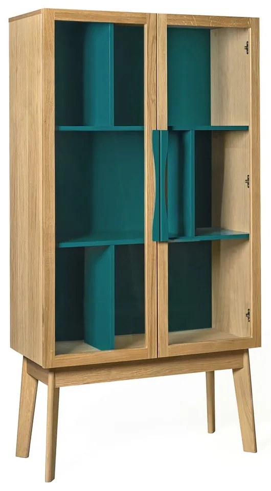 Turkusowa witryna Woodman Avon