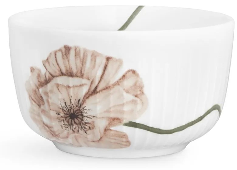 Biała porcelanowa miska Kähler Design Hammershøi Poppy, ø 12 cm