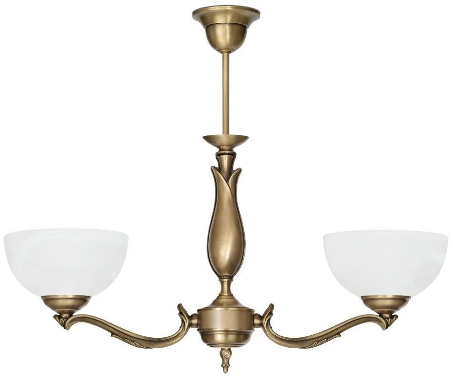 Mosiężna lampa 2-punktowa M-S2