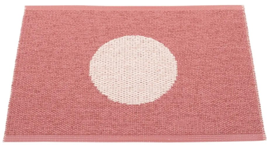 Jasnoczerwony dywan odpowiedni na zewnątrz 70x50 cm Vera Pop Blush – Pappelina