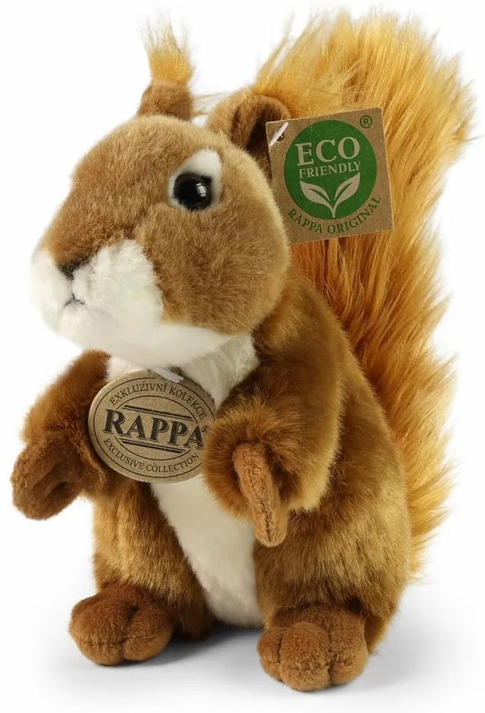 Rappa Pluszowa wiewiórka 20 cm ECO-FRIENDLY