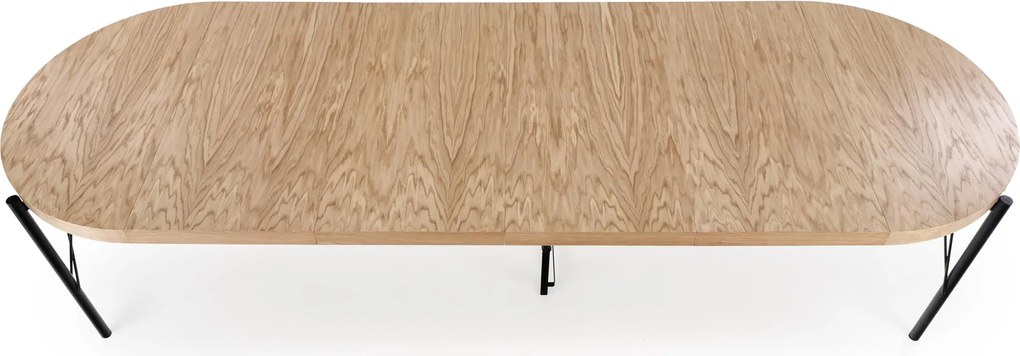 Okrągły stół jadalniany z funkcją rozkładania Inferno