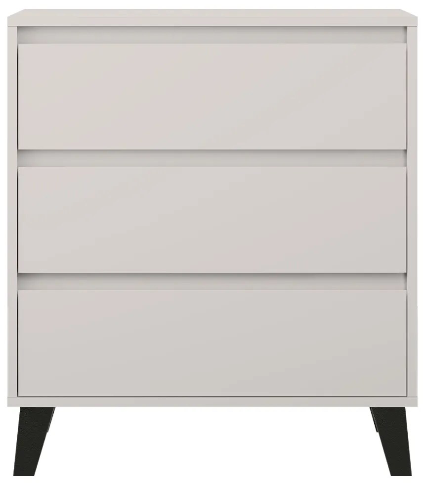 Komoda BOGAN 3S70, kremowa