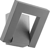 Leva - 12W LED wall light, CCT 3000K-4000K, 340° adjustable, 960 lm, IP54, Cement Grey - Perenz