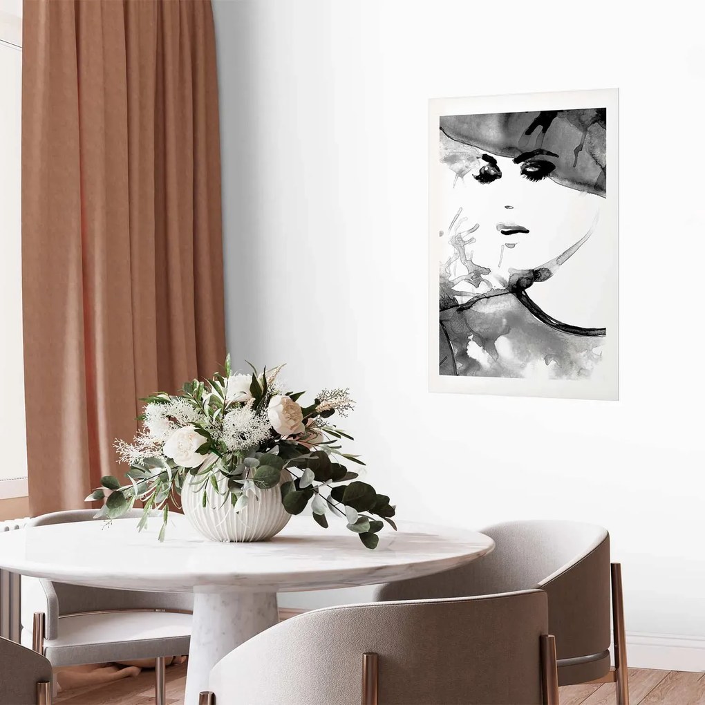 Plakat Zakochana elegancja 29,7x42 cm bez ramy z marginesem ARTGEIST B