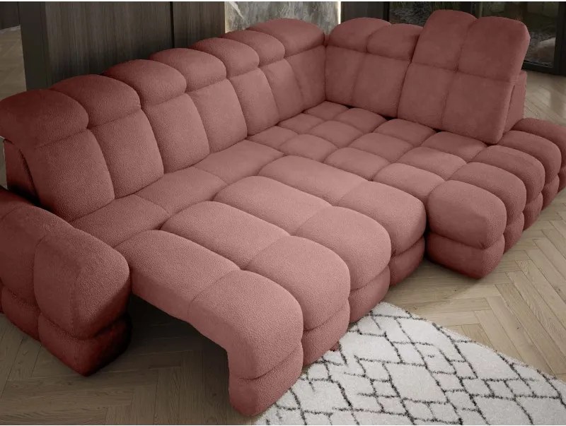 Narożnik TOLLO L Prawostronny Elektryczna regulacja Bubble 09 WERSAL