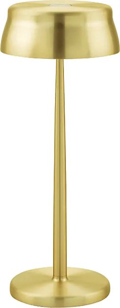 Lampa stołowa LED Zafferano Sister Light Wi-Fi Smart, złota, ładowalna i ściemnialna - 2200-2700-3000-4000 K, 3,2 W, wys. 33 cm