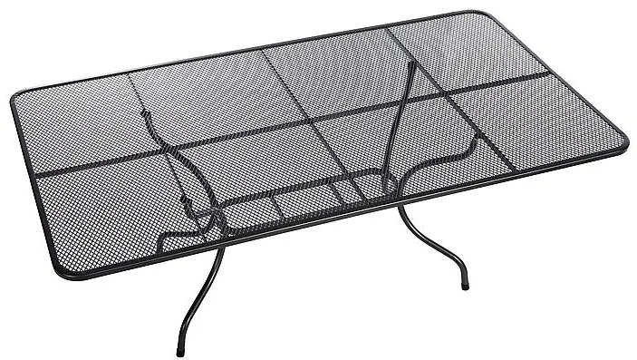 Metalowy zestaw ogrodowy SANDRA 1 + 6 stół 145x90 cm (CT309)