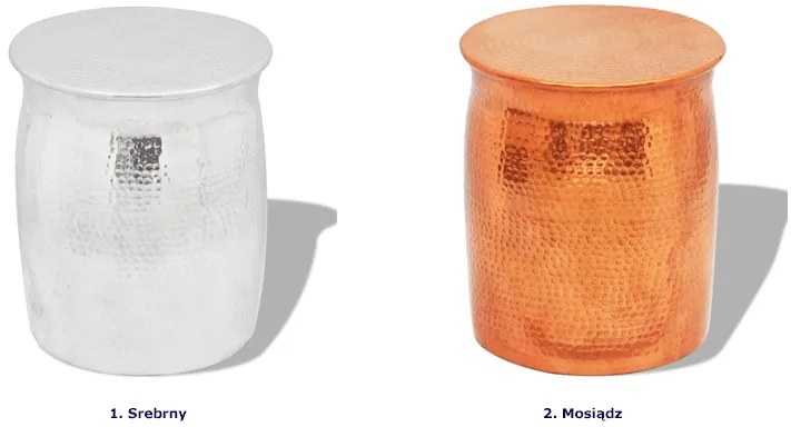 Stolik kawowy w kolorze mosiądzu P5-S43