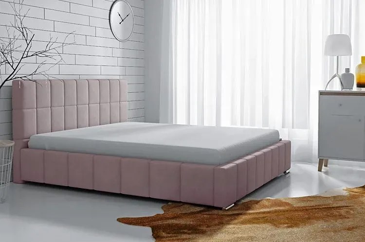 Łóżko tapicerowane Acent 2X 160x200 - 44 kolory