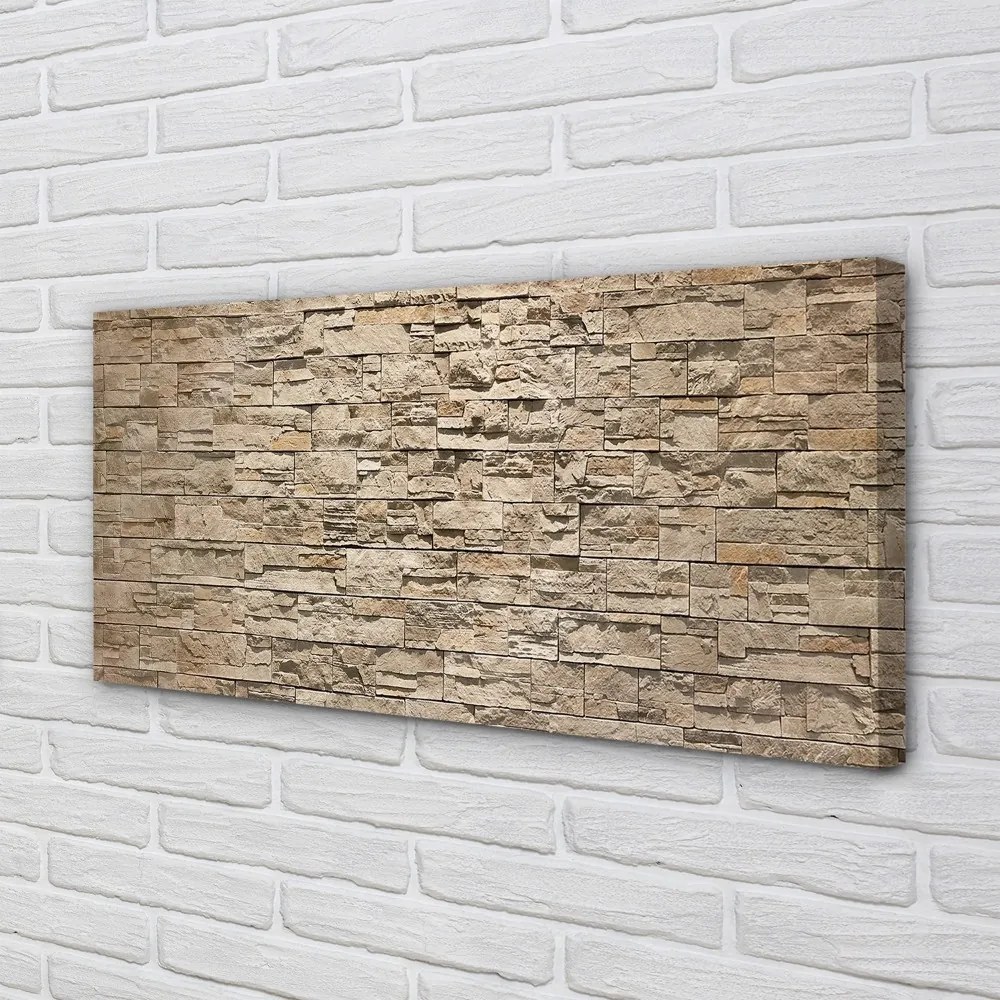 Obraz drukowany na płótnie Połączenie Cegły I Kamienia