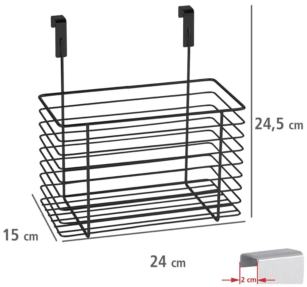 Organizer pod zlewozmywak, koszyk do przechowywania, 15 x 24 x 24,5 cm, WENKO