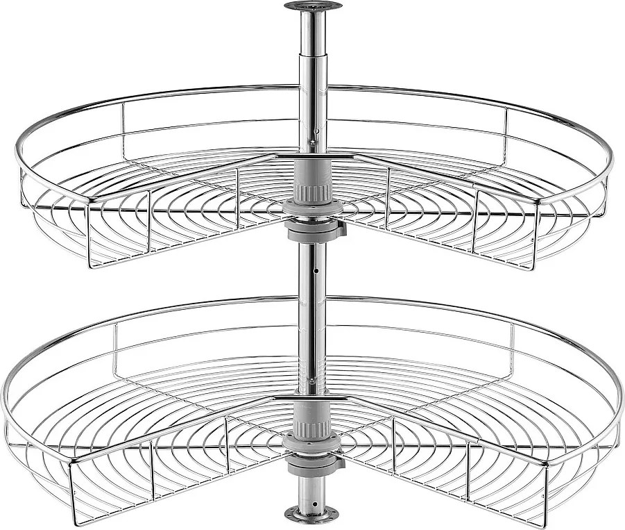 Organizer Rógowy SucceBuy w Formie L, 71 cm, Przekształć Przestrzeń do Przechowywania w Kuchni