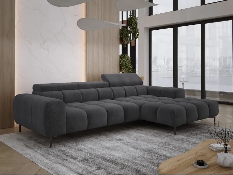 Narożnik PLAZA MINI Prawostronny w tkaninie EDEN 21 WERSAL