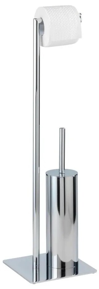 WENKO 18562100 - Szczotka WC RECCO 20x71,5 cm chrom błyszczący