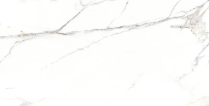 Mexen Agata White gres szkliwiony rekt. G1, płytka podłogowo-ścienna 120 x 60 cm, połysk - TL144-120-060-00