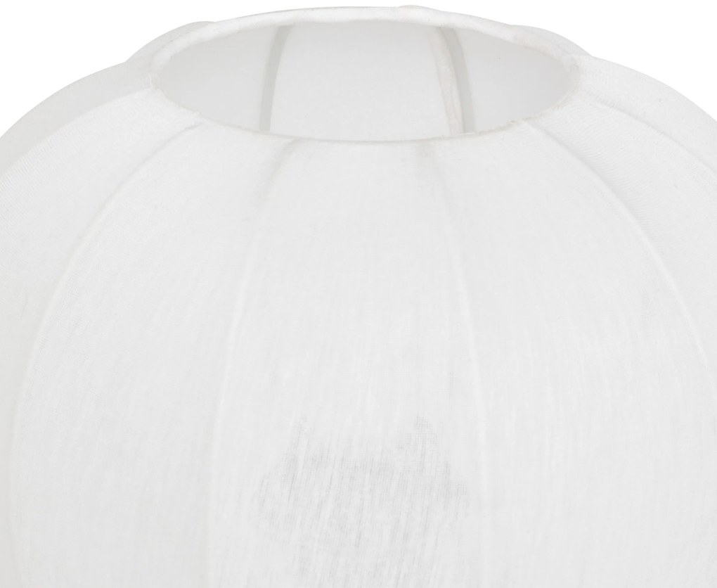 Lampka nocna TOBIE z bawełnianym abażurem, Ø 25 cm