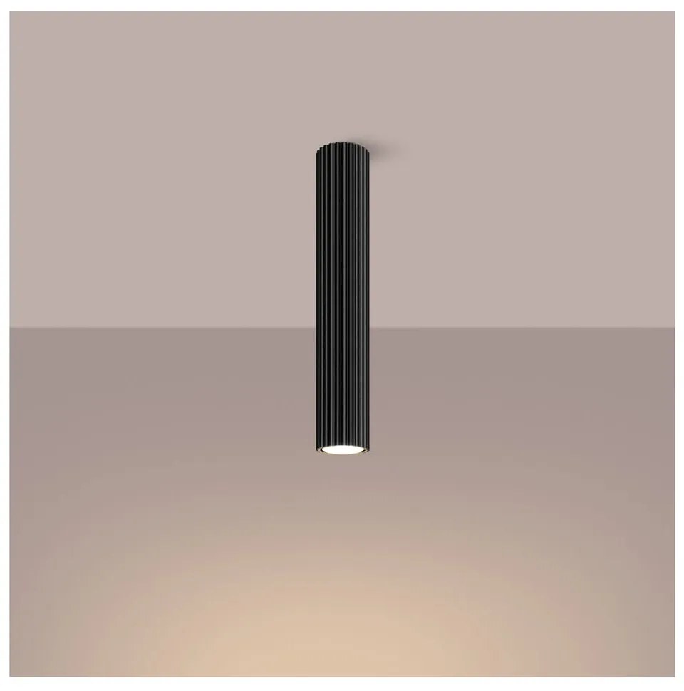 Czarna lampa punktowa Gleam – Sollux