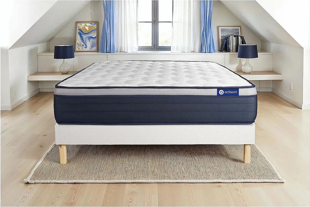 Materac Actilatex max 90x200cm + zestaw podstawa lózka